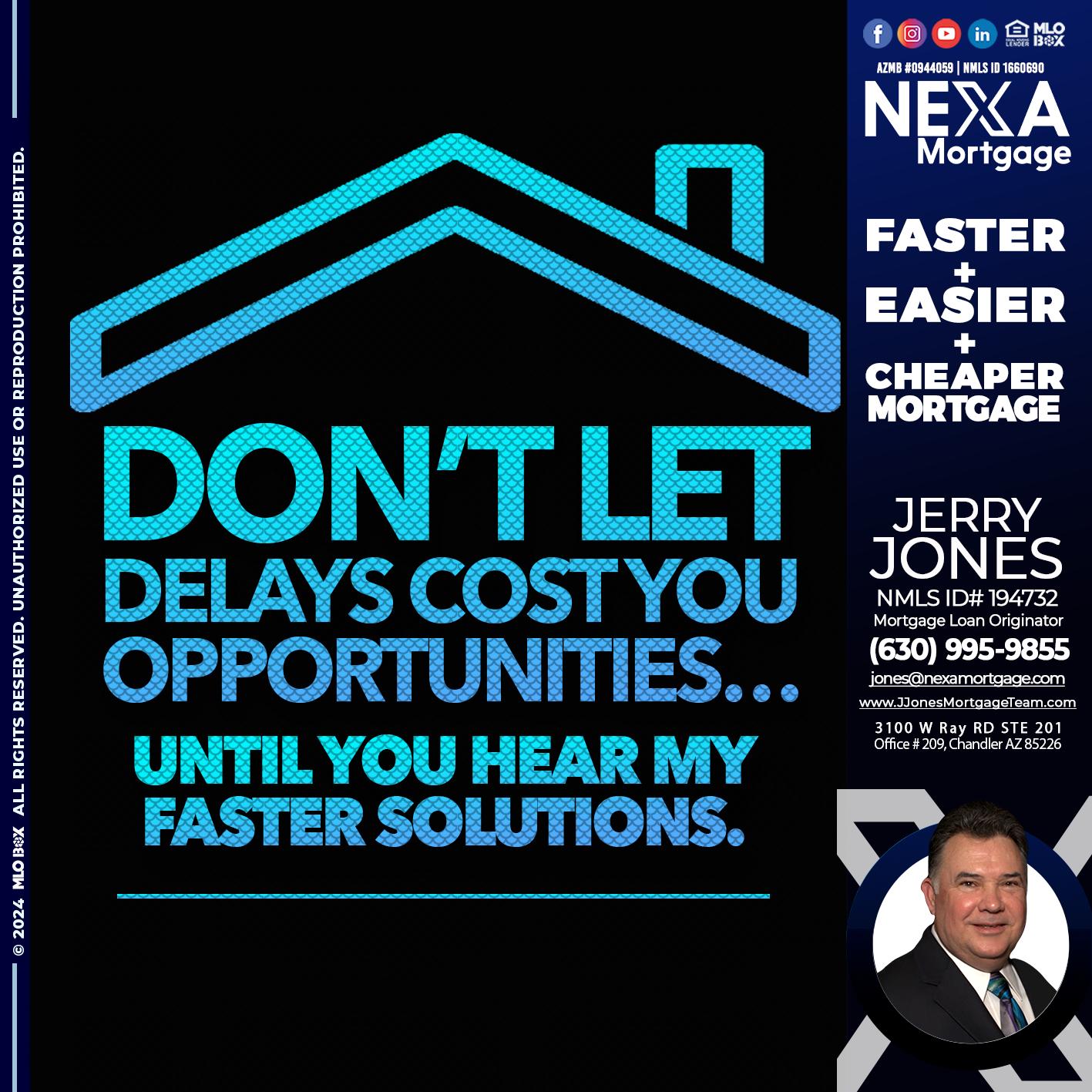 DO NOT LET - Jerry Jones -Mortgage Loan Originator