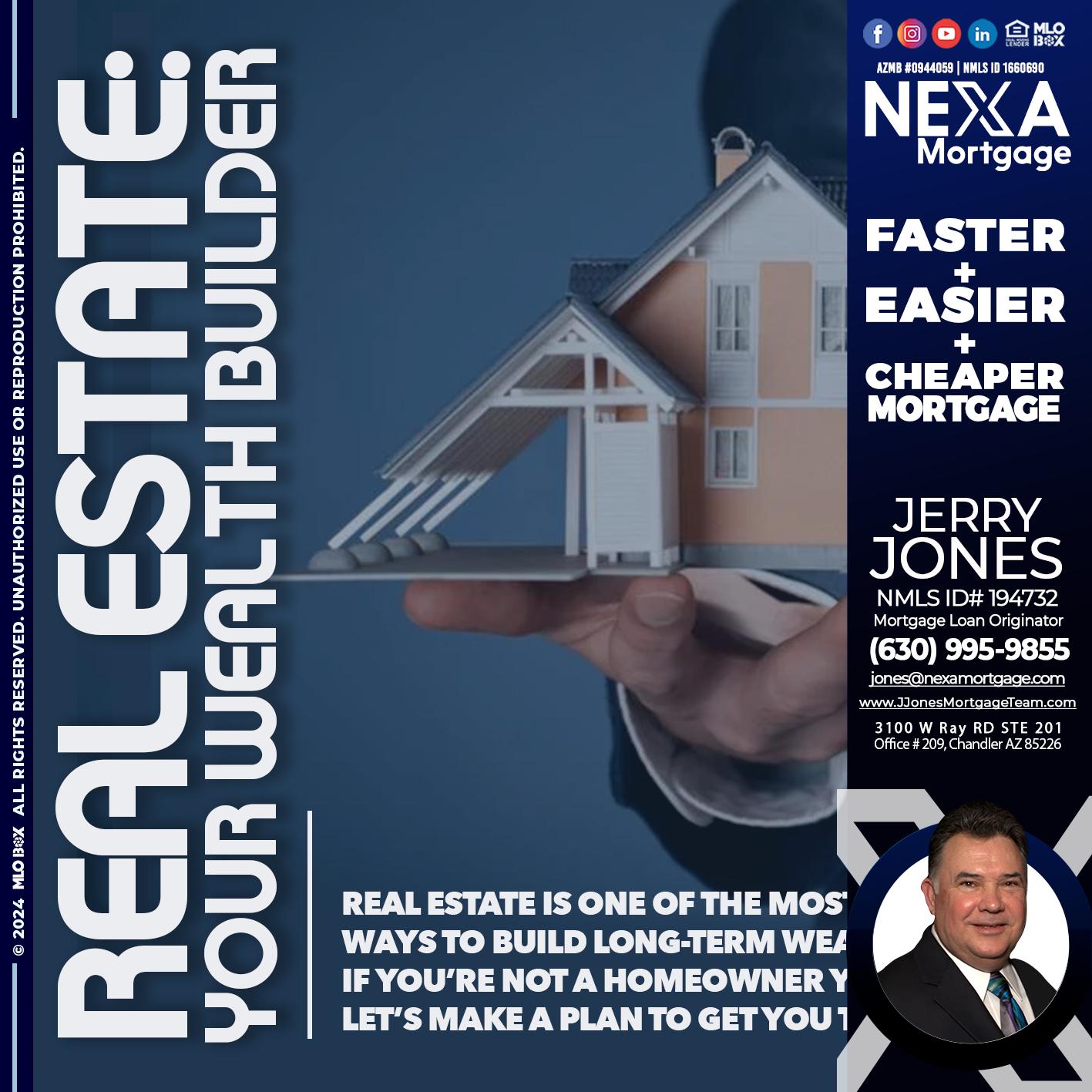 REAL ESTATE - Jerry Jones -Mortgage Loan Originator