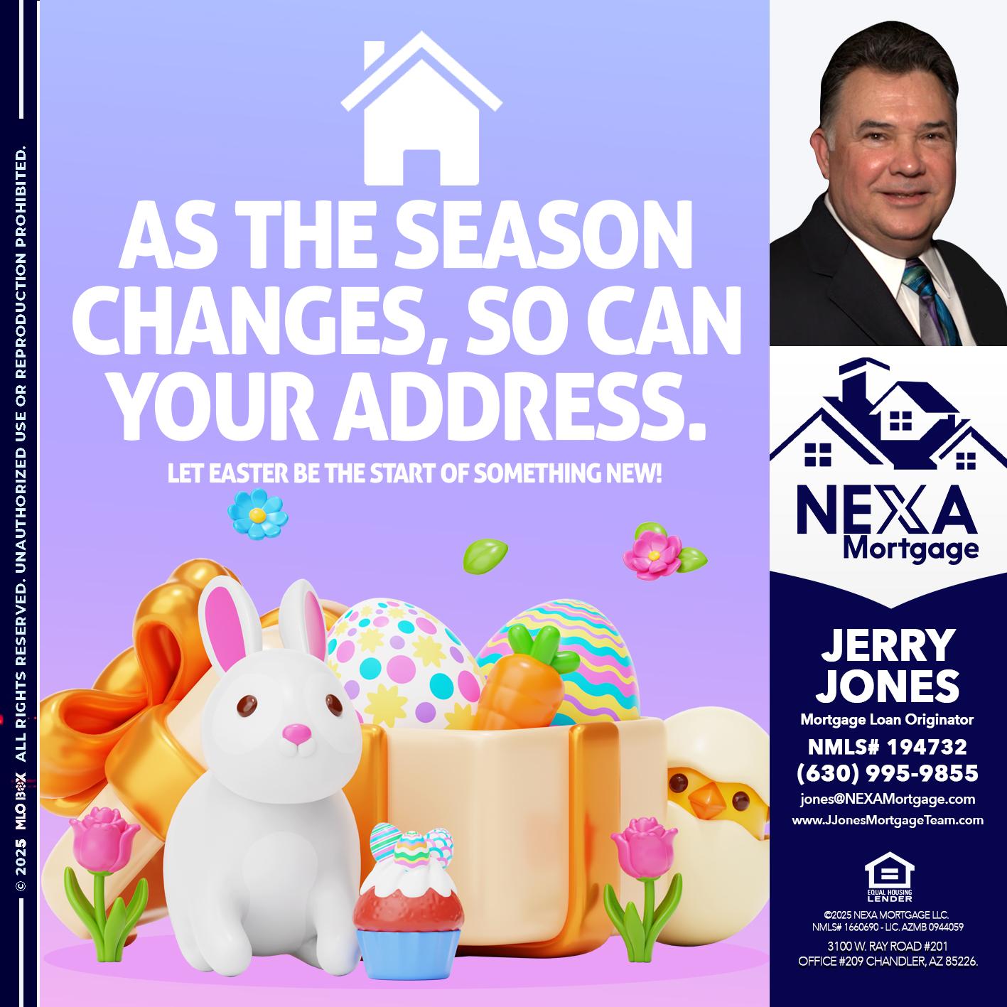 EASTER DAY - Jerry Jones -Mortgage Loan Originator