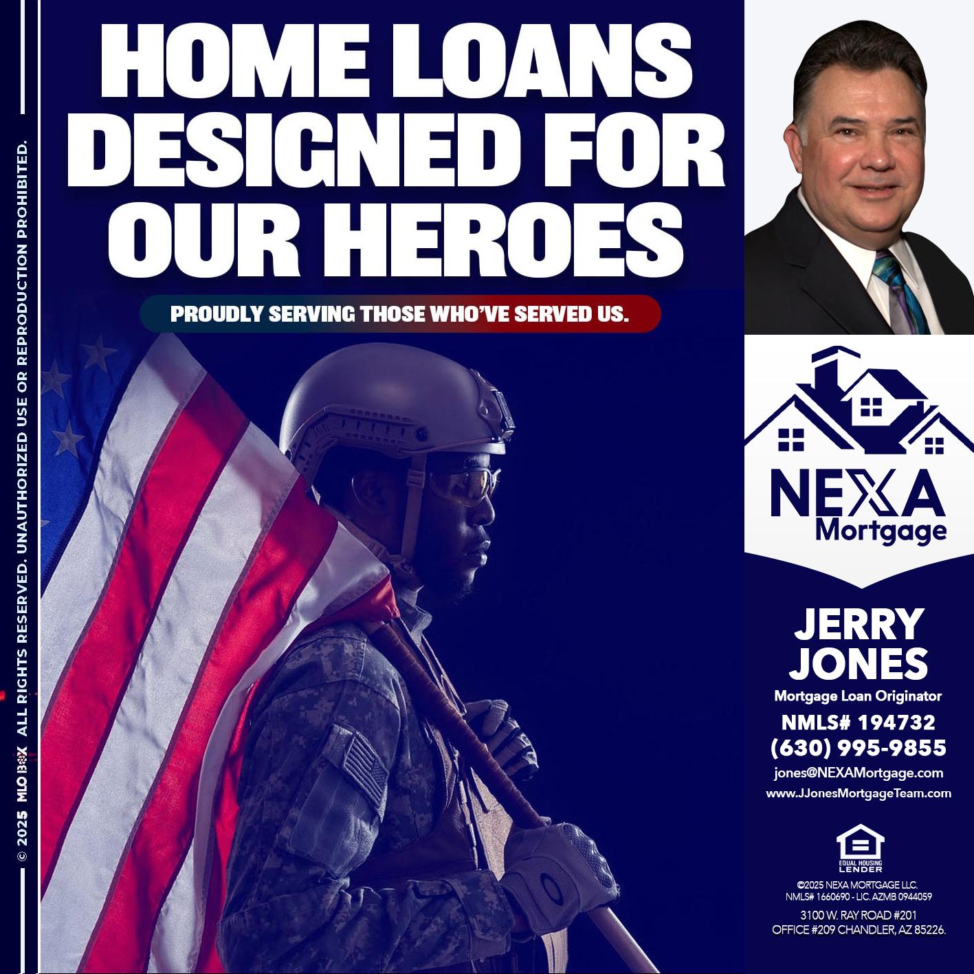 home loans - Jerry Jones -Mortgage Loan Originator