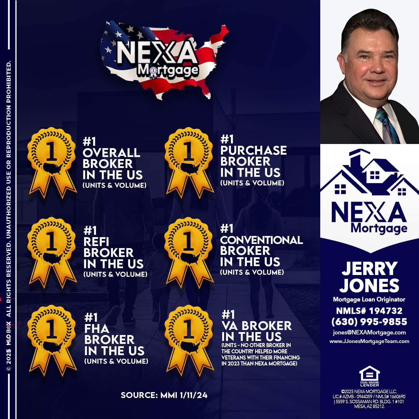 #1 - Jerry Jones -Mortgage Loan Originator