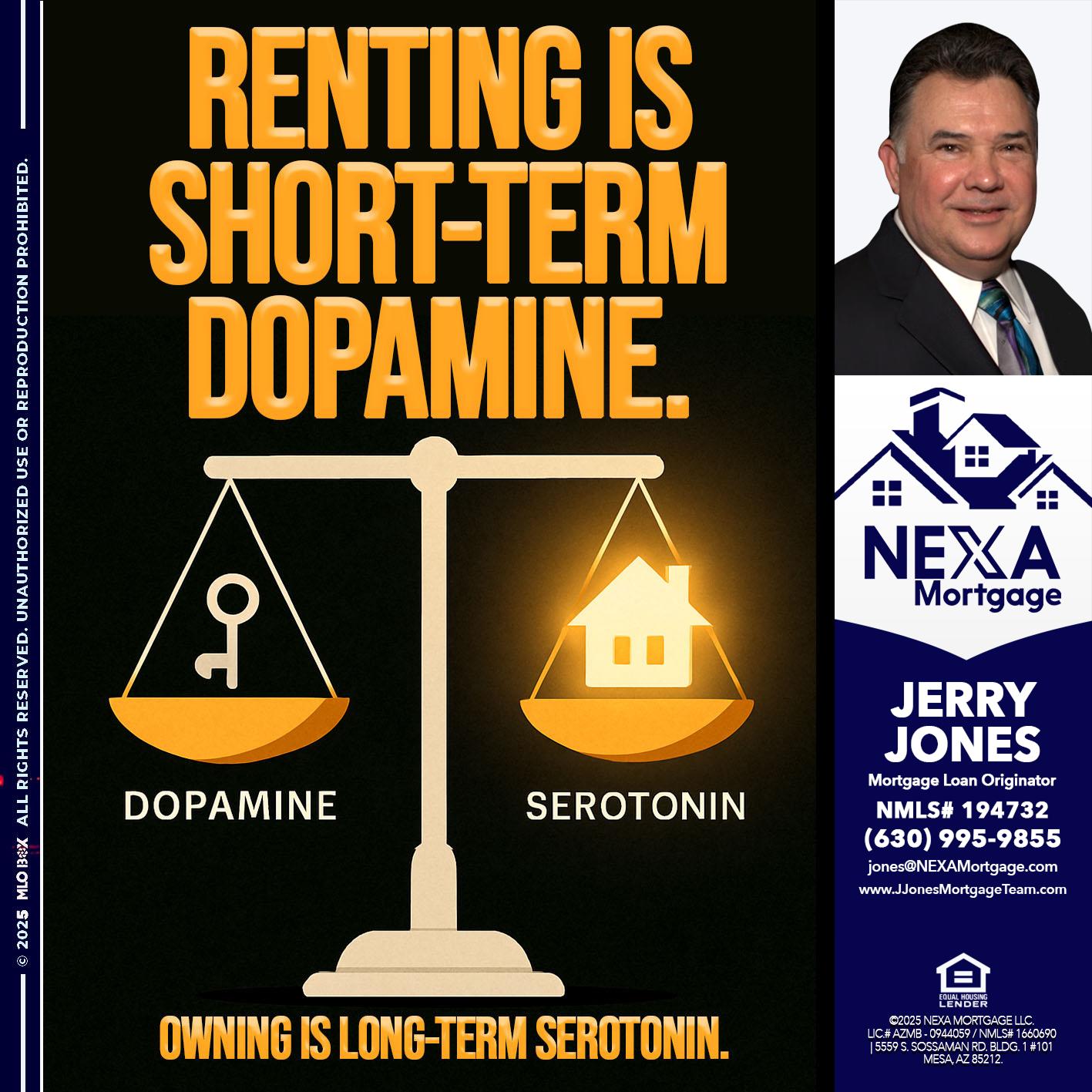 RENTING IS SHORT TERM - Jerry Jones -Mortgage Loan Originator