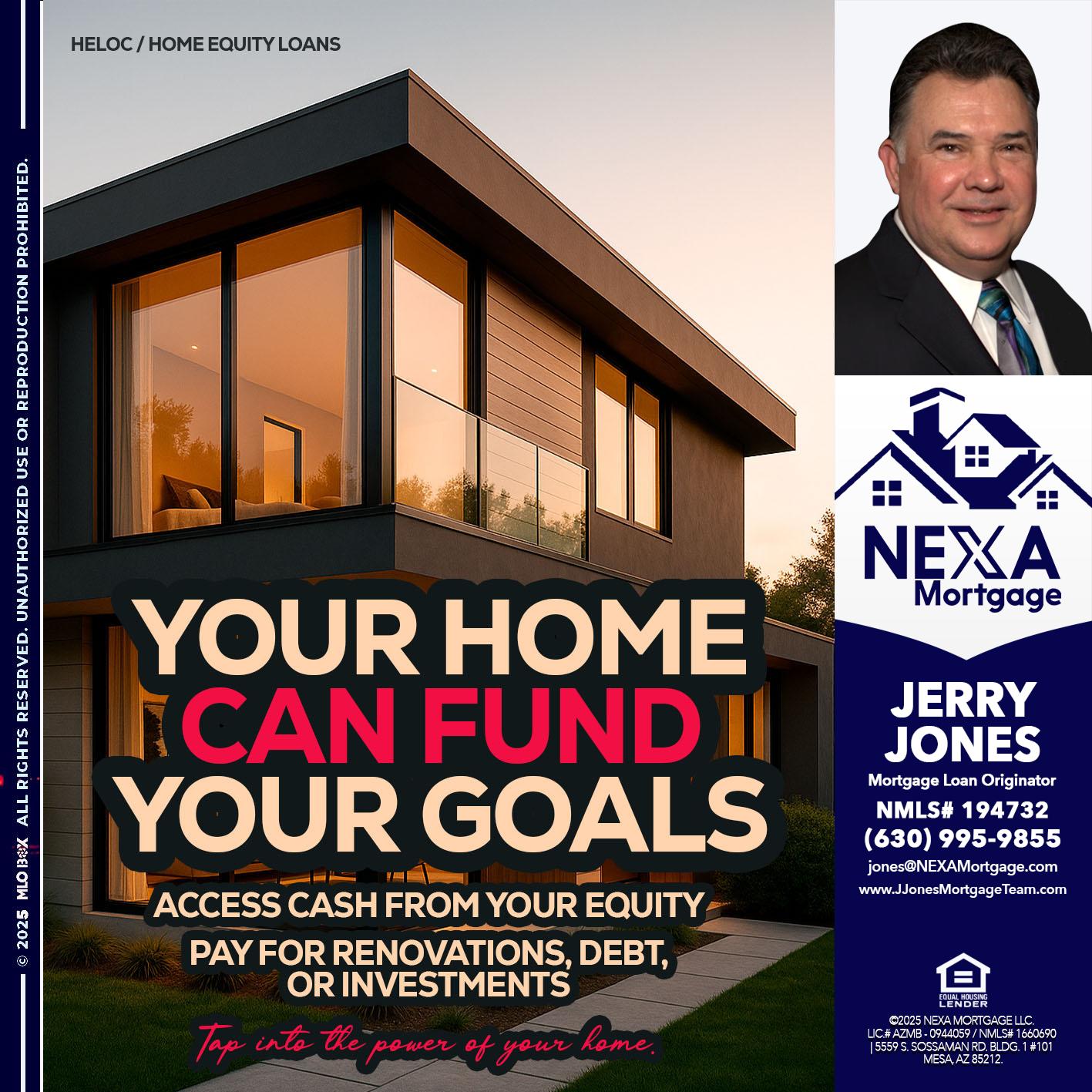 HELOC - Jerry Jones -Mortgage Loan Originator