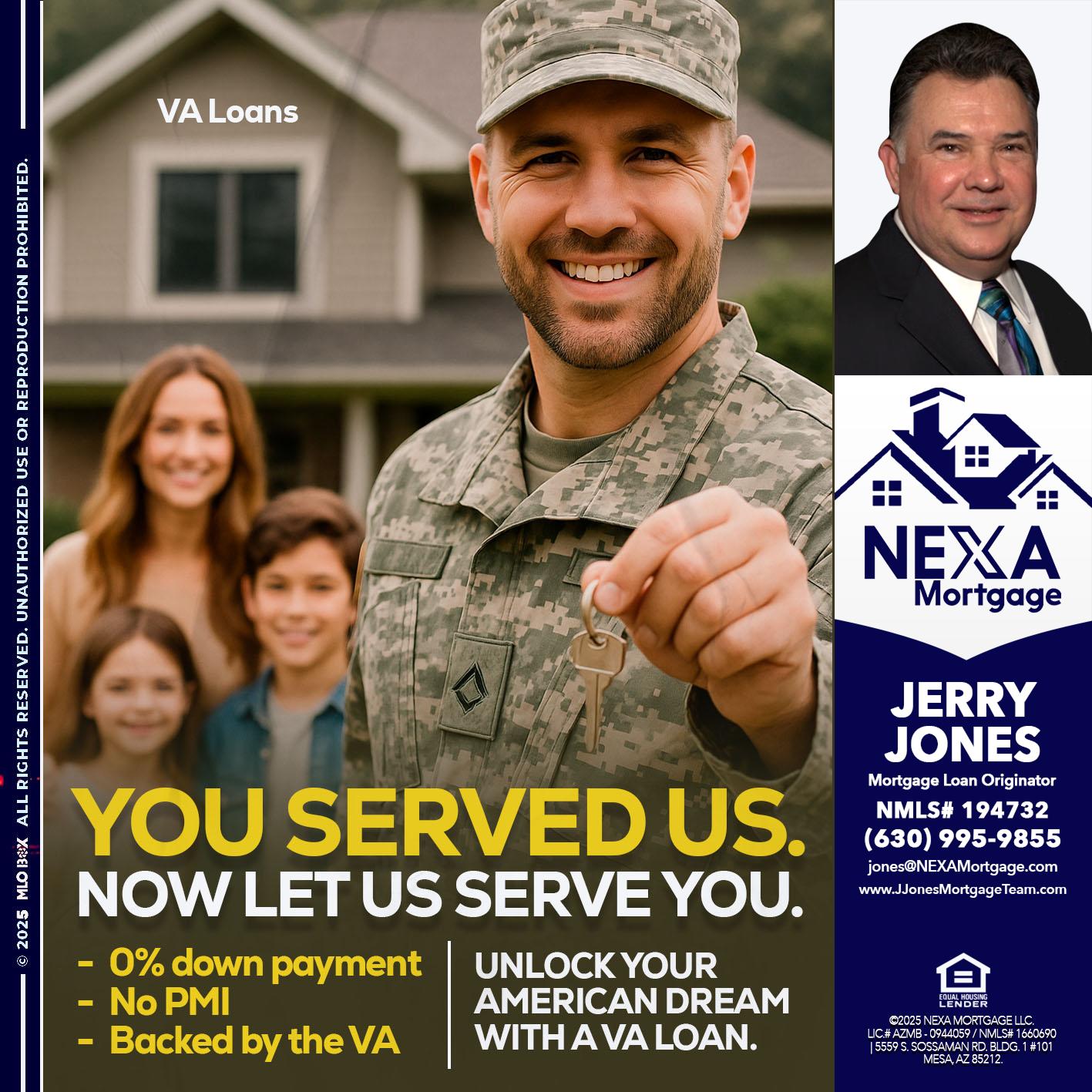 YOU DESERVED - Jerry Jones -Mortgage Loan Originator