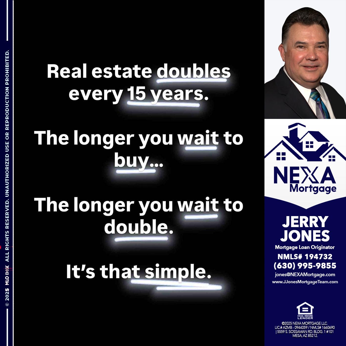 REAL ESTATE - Jerry Jones -Mortgage Loan Originator