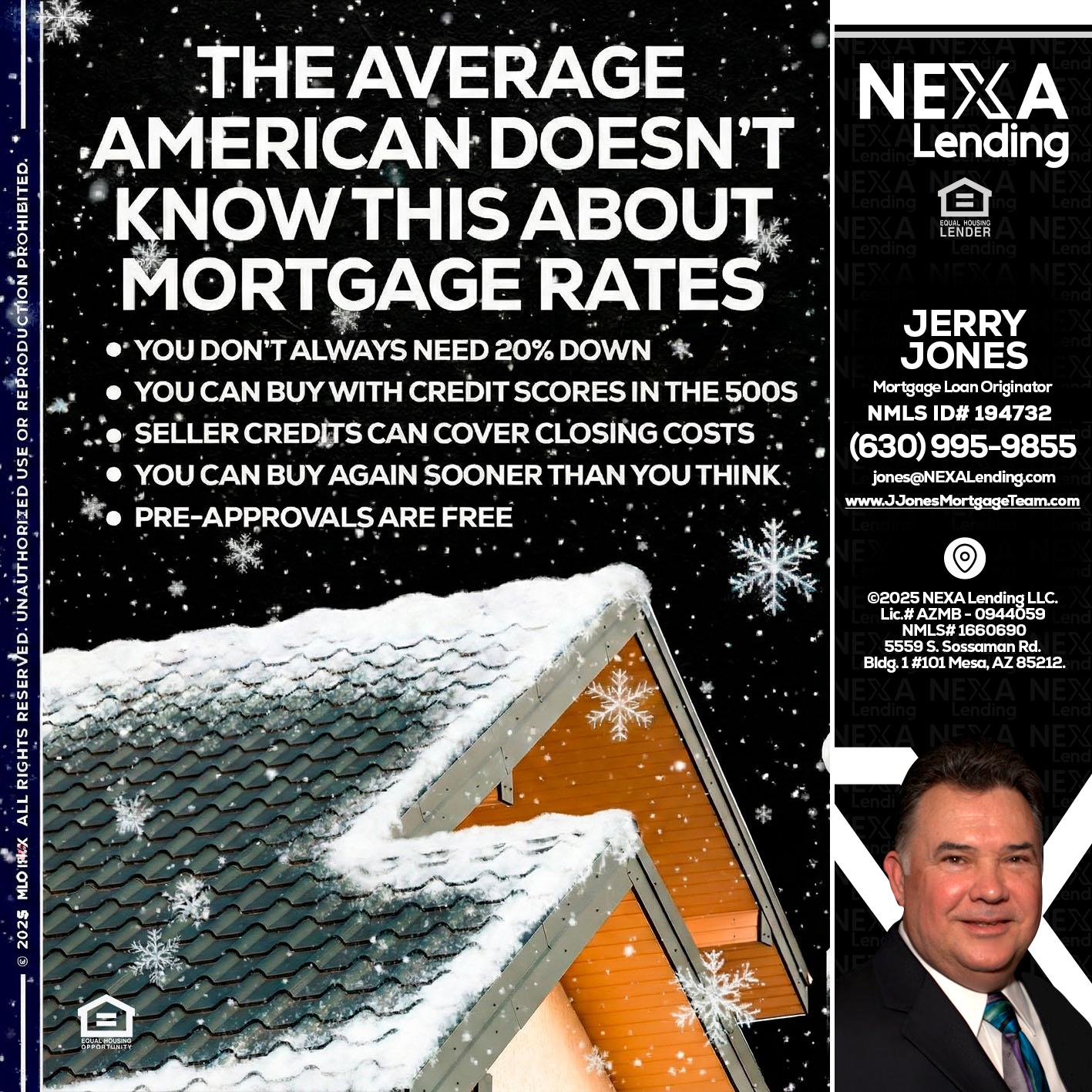 THE AVERAGE - Jerry Jones -Mortgage Loan Originator