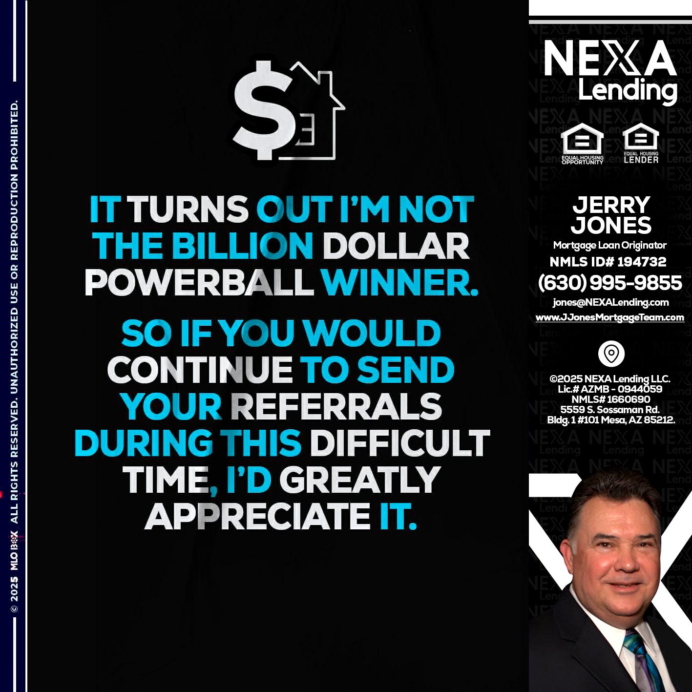 IT TURNS - Jerry Jones -Mortgage Loan Originator