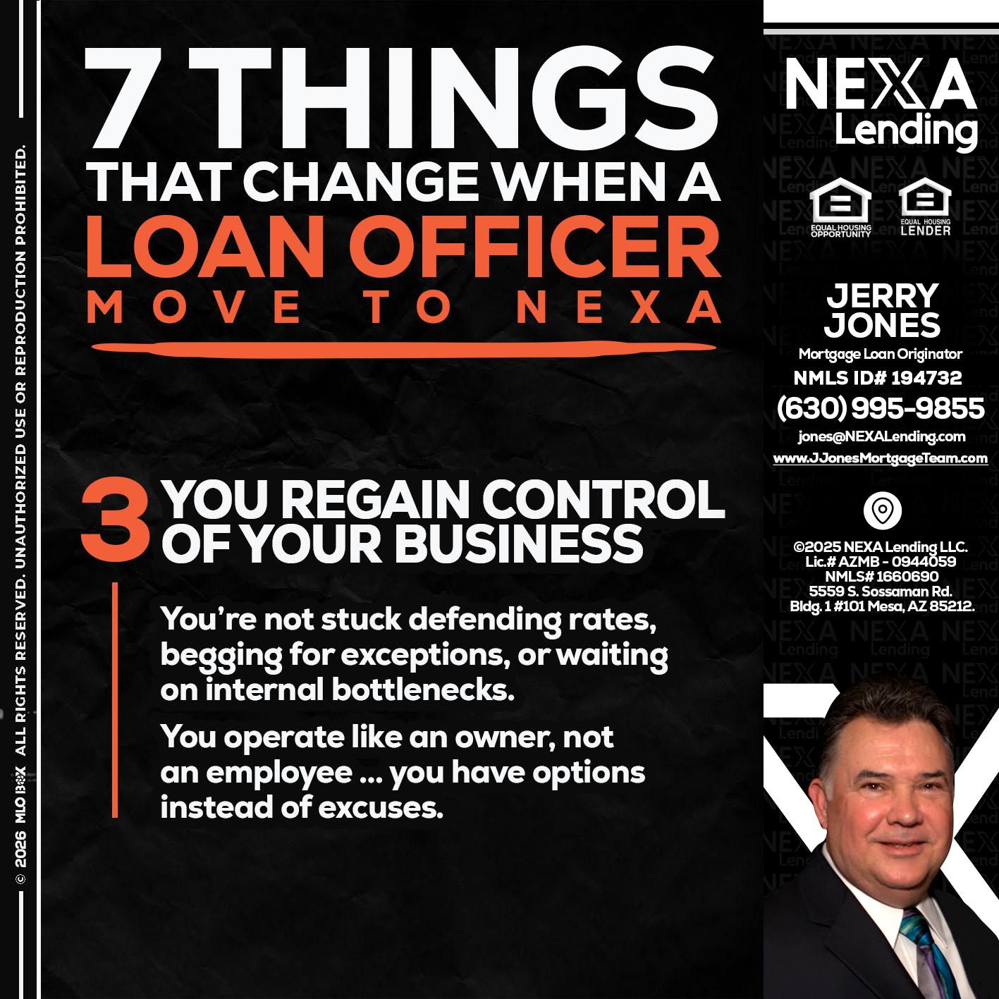 7 things (3) - Jerry Jones -Mortgage Loan Originator