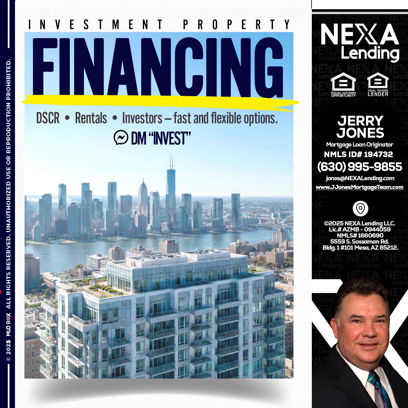 FINANCING - Jerry Jones -Mortgage Loan Originator