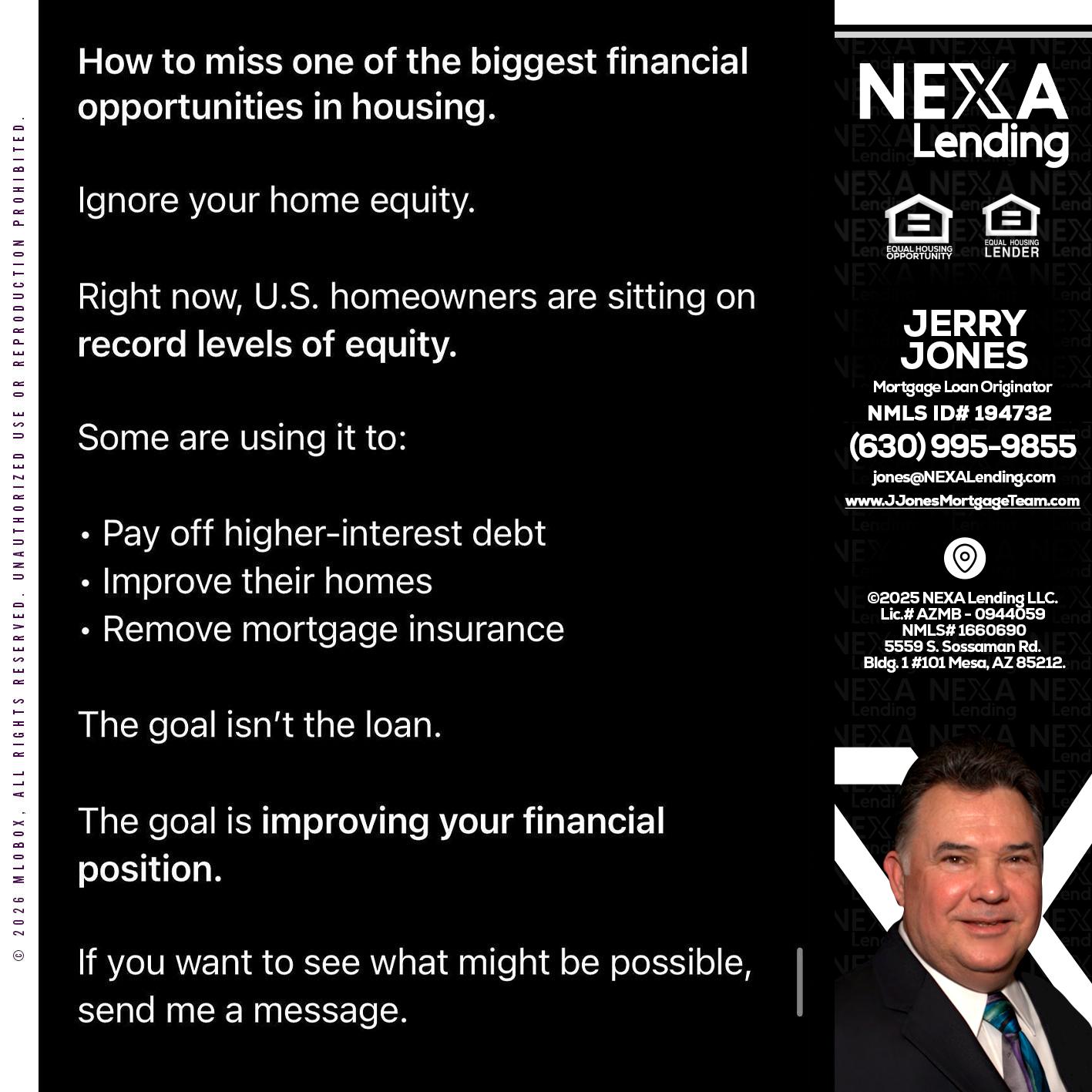 how to miss - Jerry Jones -Mortgage Loan Originator