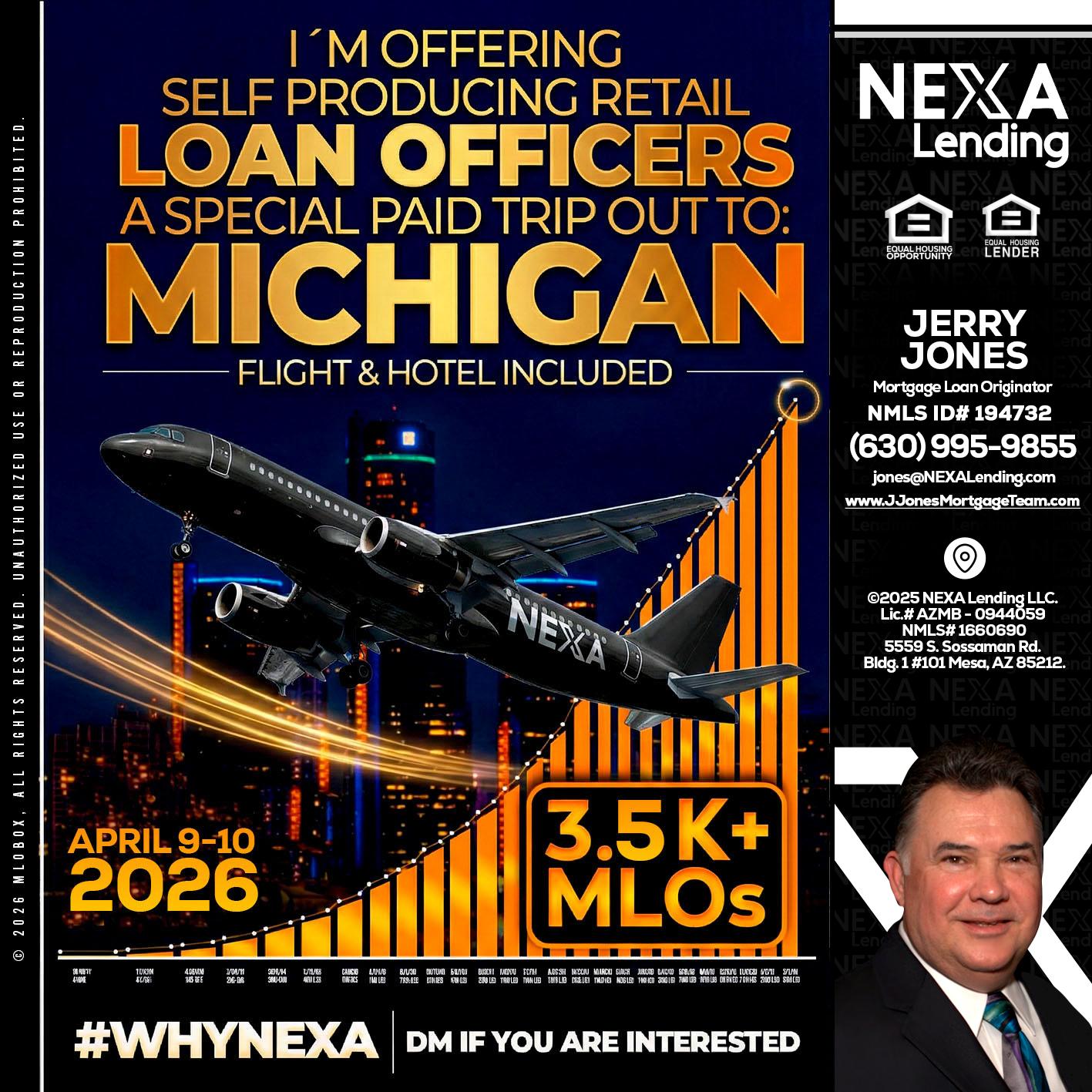 3.5K - Jerry Jones -Mortgage Loan Originator