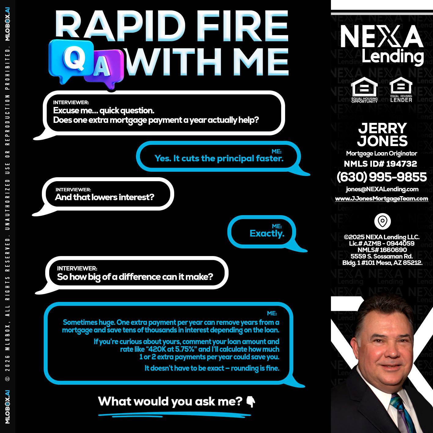 RAPID Q&A - Jerry Jones -Mortgage Loan Originator