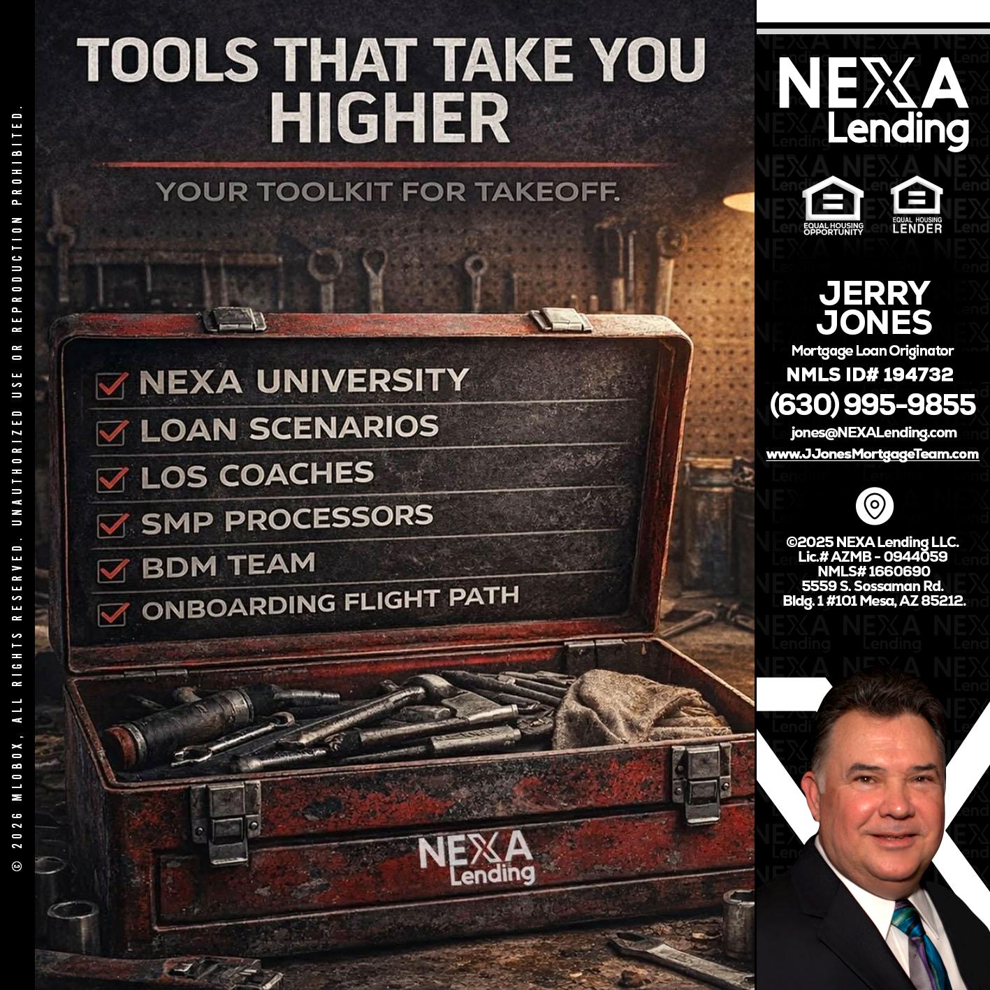 TOOLS THAT - Jerry Jones -Mortgage Loan Originator