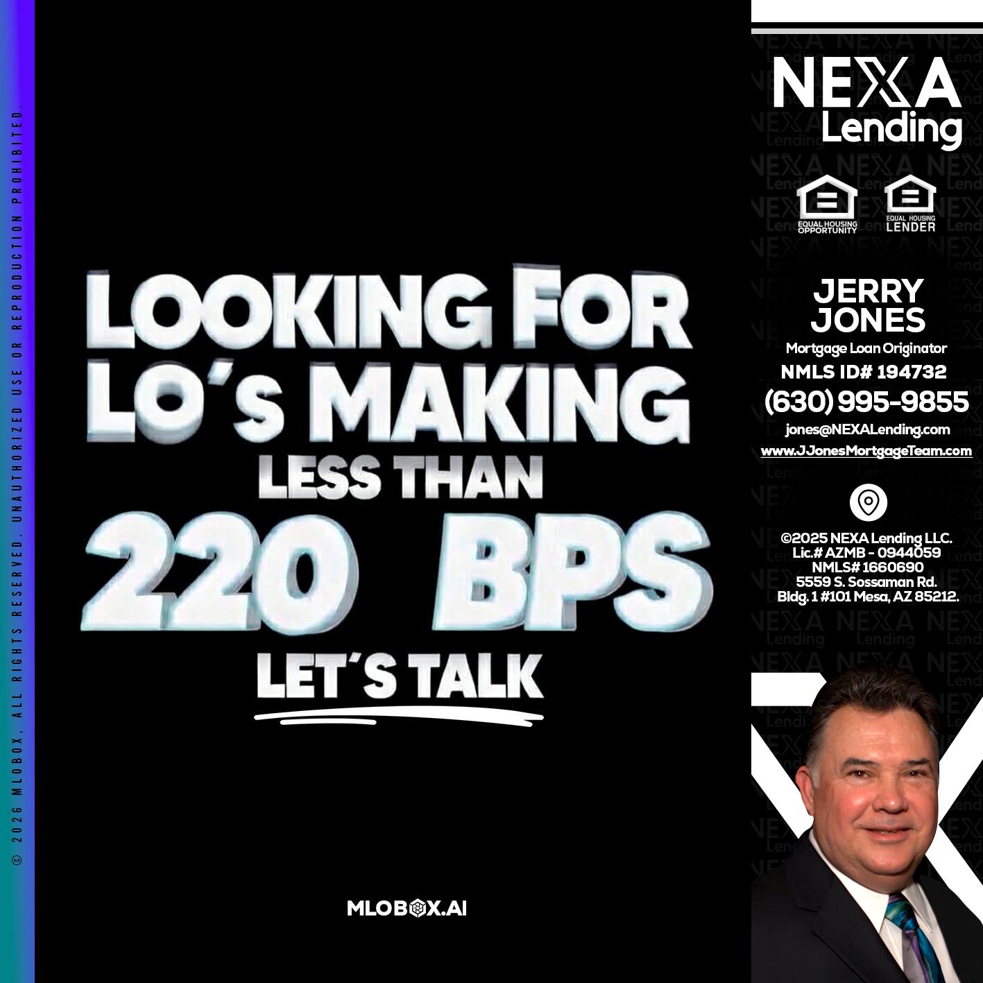 LOOKING FOR - Jerry Jones -Mortgage Loan Originator