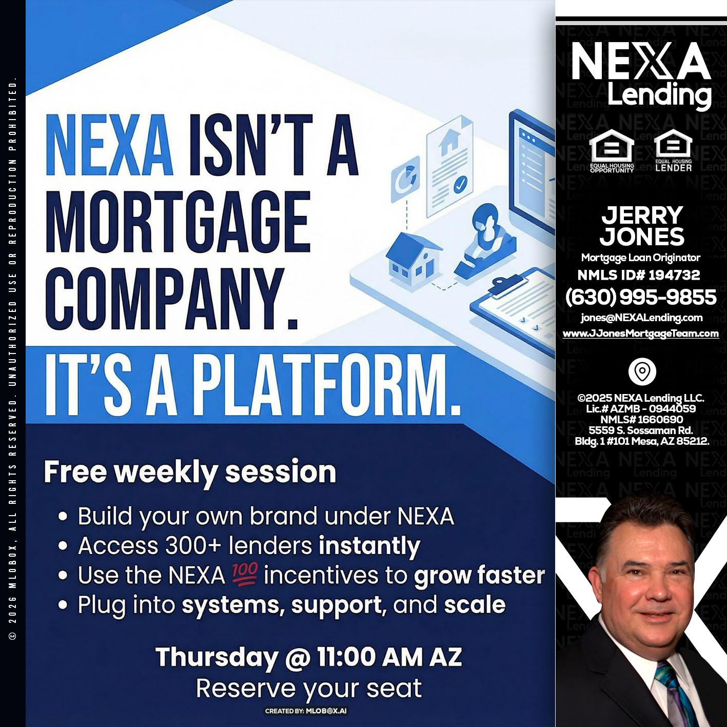 NEXA ISNT - Jerry Jones -Mortgage Loan Originator