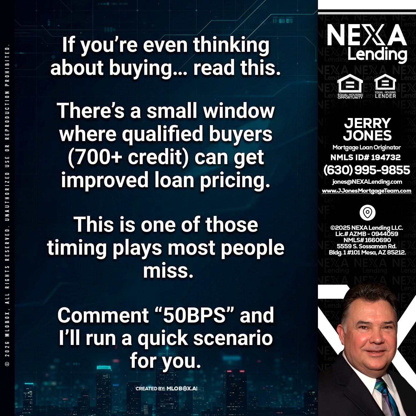 IF YOU EVER - Jerry Jones -Mortgage Loan Originator