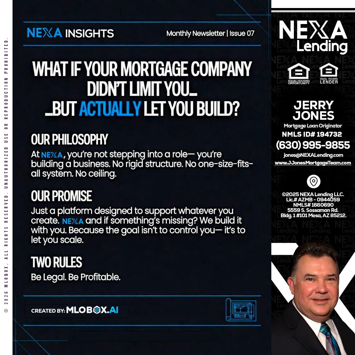 NEXA INSIGHTS - Jerry Jones -Mortgage Loan Originator