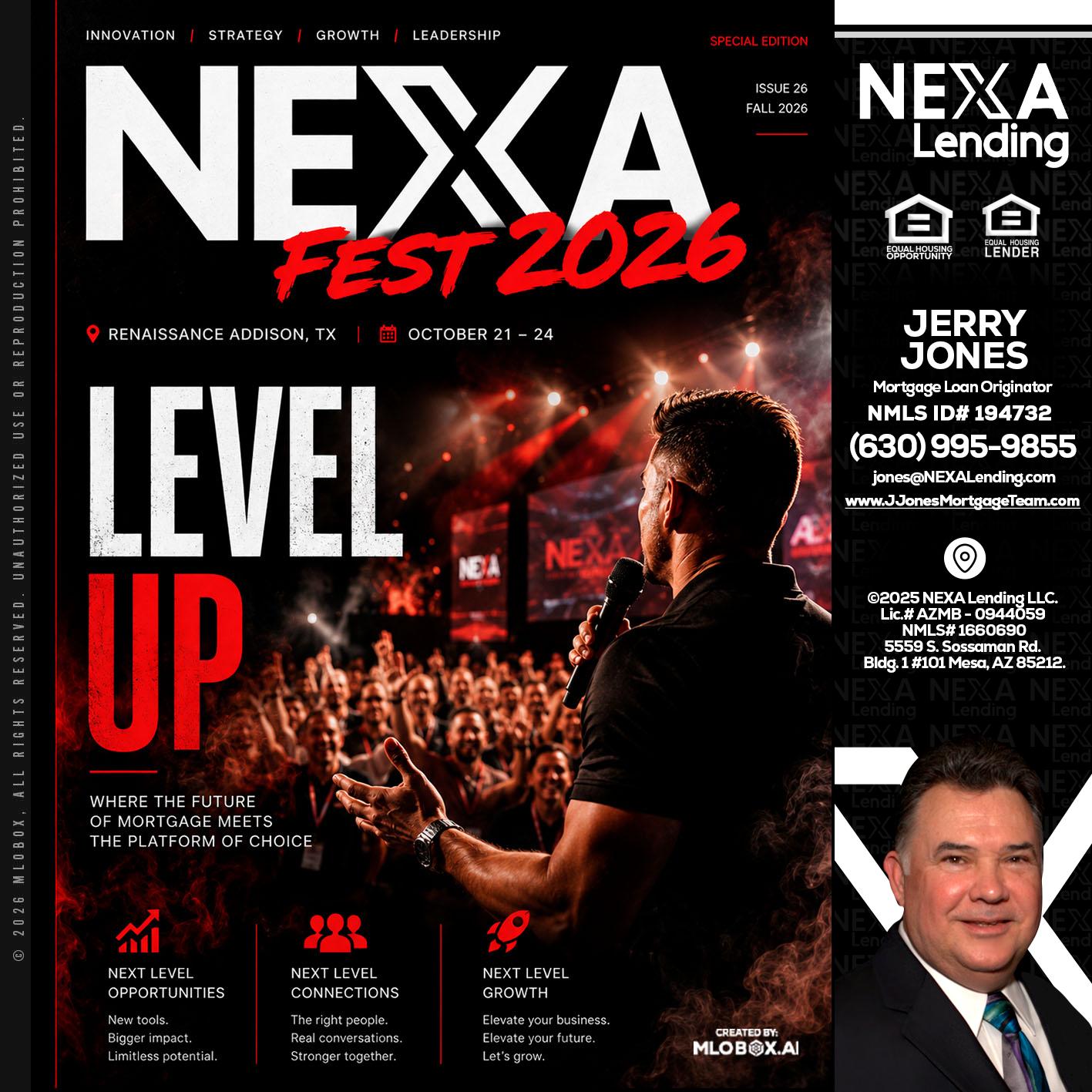 NEXA FEST 2026 - Jerry Jones -Mortgage Loan Originator