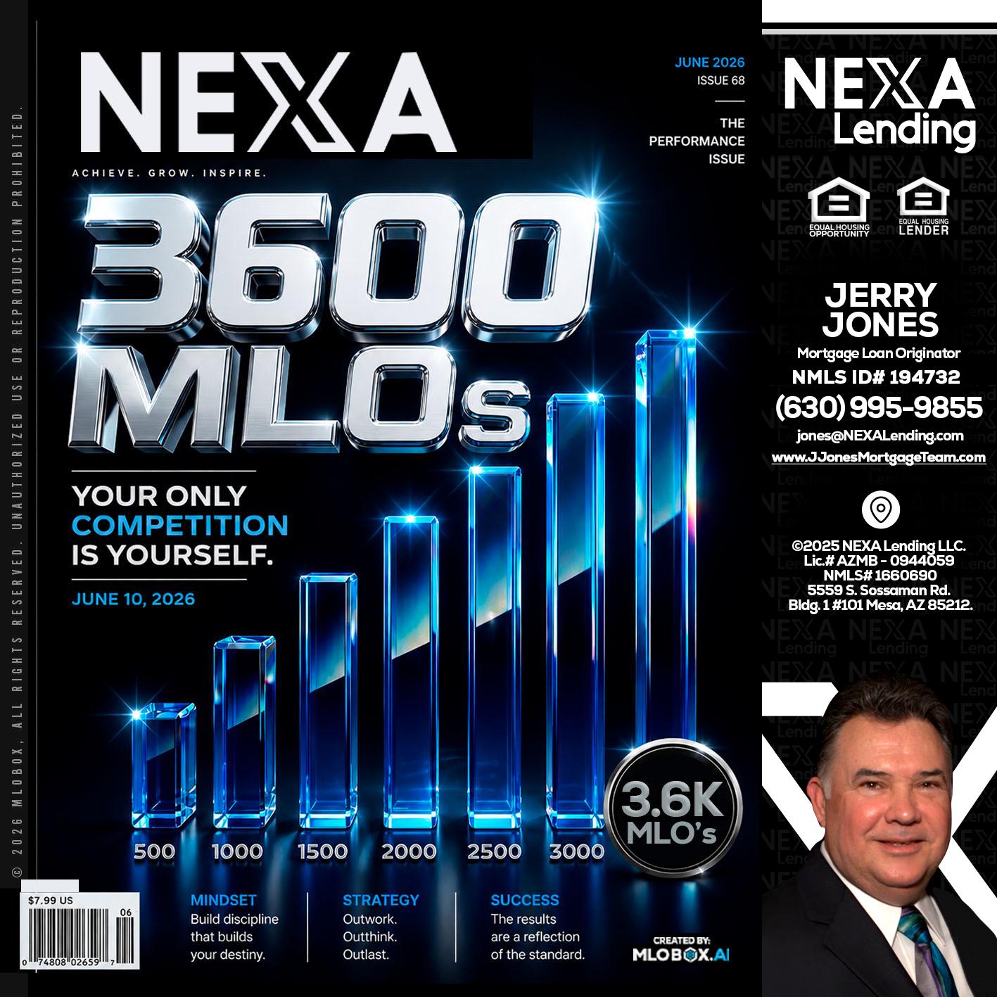 3600 MLOs - Jerry Jones -Mortgage Loan Originator