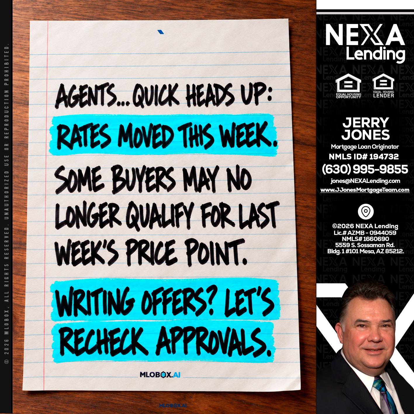 AGENTS - Jerry Jones -Mortgage Loan Originator