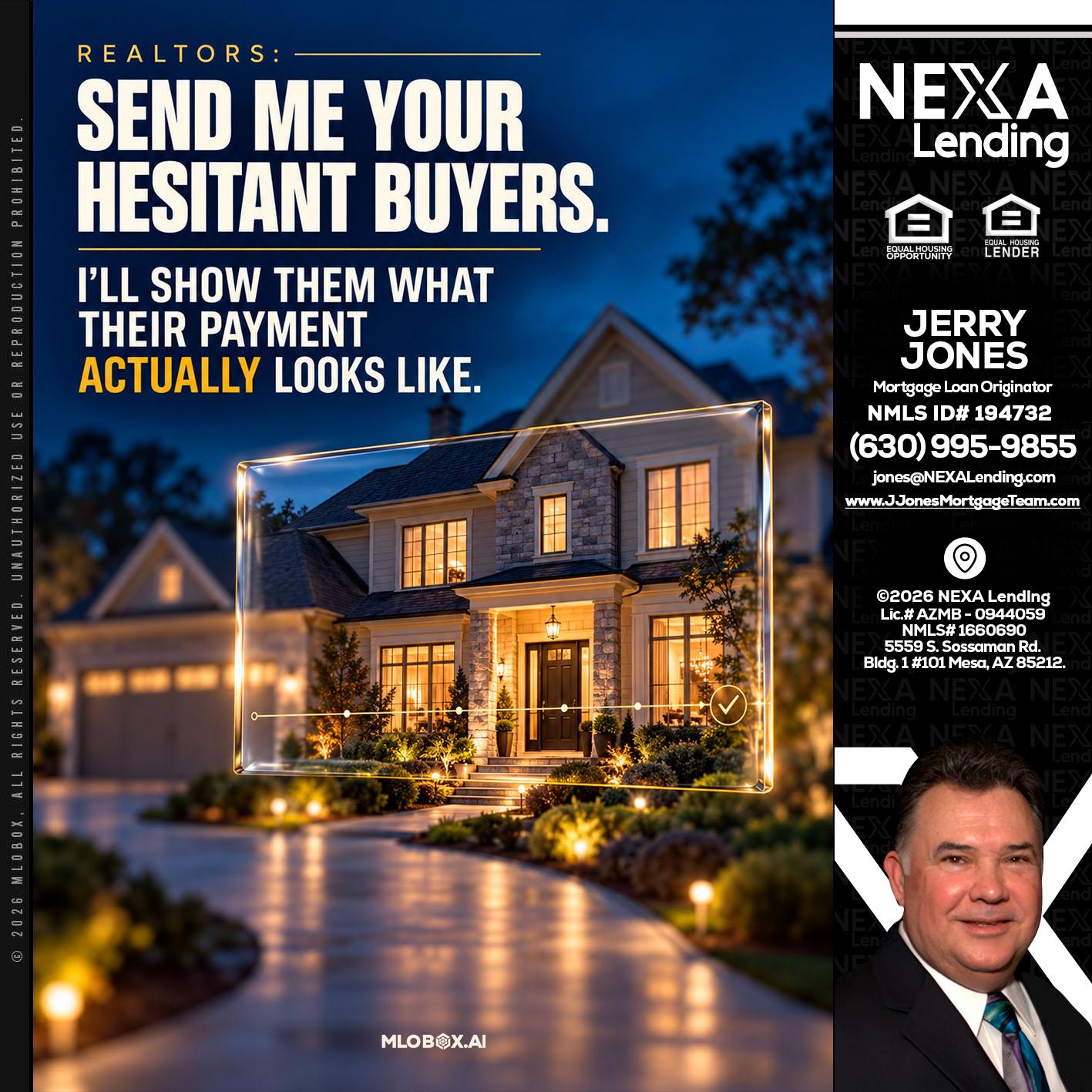 REALTOR - Jerry Jones -Mortgage Loan Originator